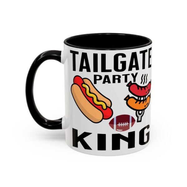 TailGate Party King, Accent Coffee Mug (11, 15oz) - Image 10