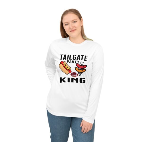 TailGate Party King, Unisex Performance Long Sleeve Shirt - Image 8