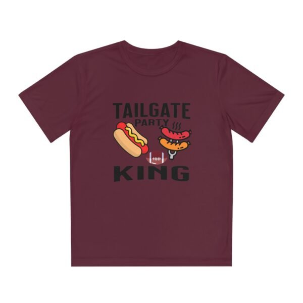 TailGate Party King, Youth Competitor Tee - Image 74