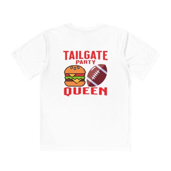 Tailgate Party Queen, Youth Competitor Tee - Image 7