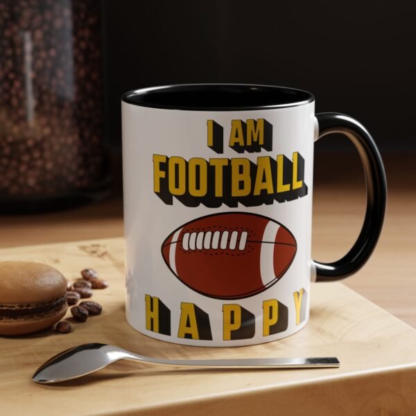 Football Happy, Accent Coffee Mug (11, 15oz) - Image 11