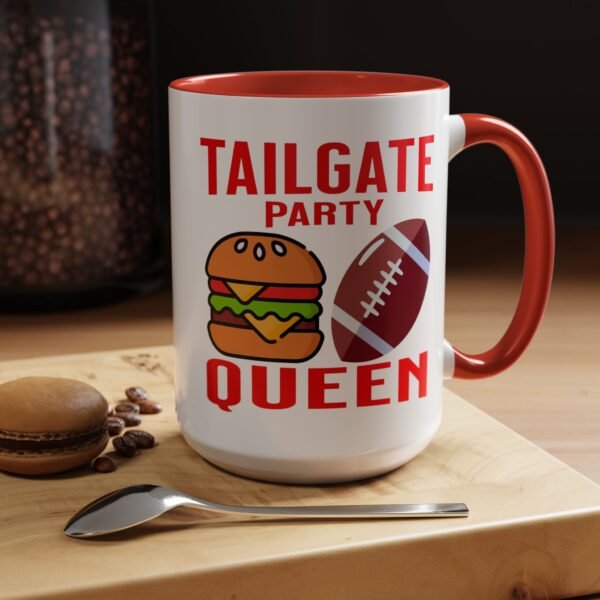 TailGate Party Queen, Accent Coffee Mug (11, 15oz)