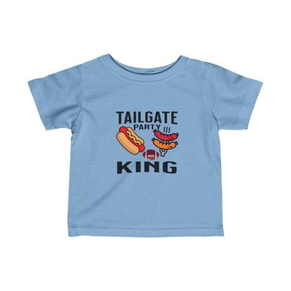 Tailgate Party King, Infant Fine Jersey Tee - Image 22