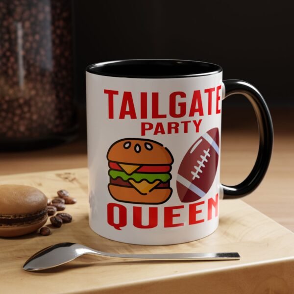 TailGate Party Queen, Accent Coffee Mug (11, 15oz) - Image 7