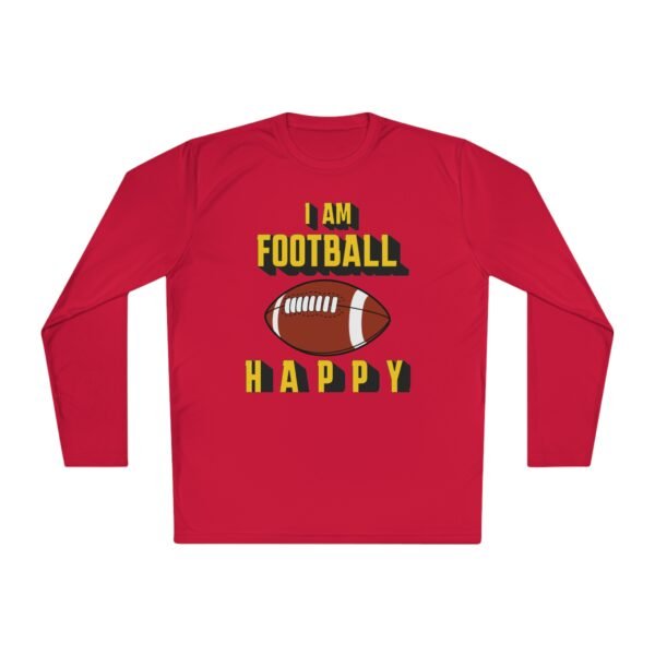 Football Happy, Unisex Lightweight Long Sleeve Tee - Image 45