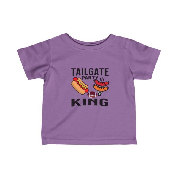 Tailgate Party King, Infant Fine Jersey Tee - Image 31