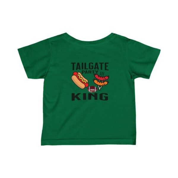 Tailgate Party King, Infant Fine Jersey Tee - Image 20