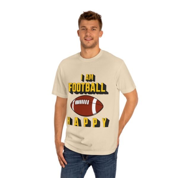 Football Happy, Unisex Classic Tee - Image 11