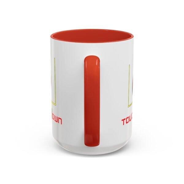 TouchDown, Accent Coffee Mug (11, 15oz) - Image 5