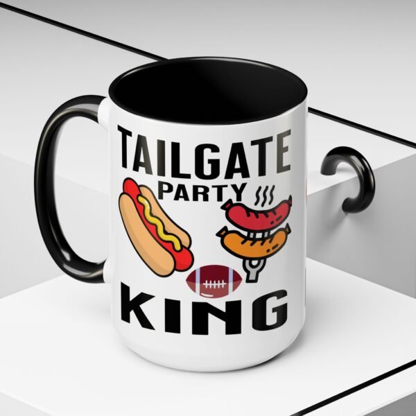 TailGate Party King, Accent Coffee Mug (11, 15oz) - Image 36