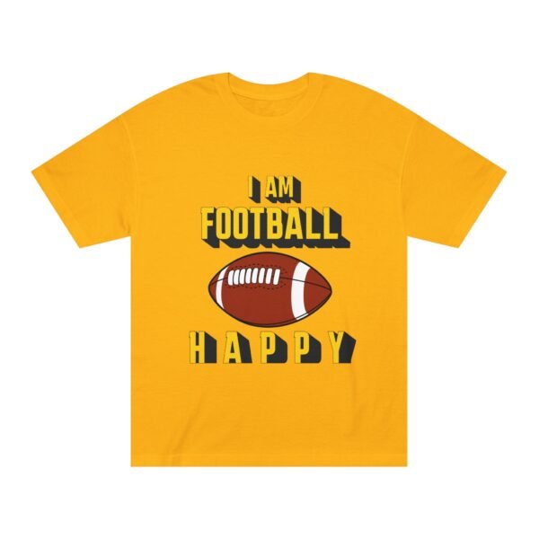 Football Happy, Unisex Classic Tee - Image 17