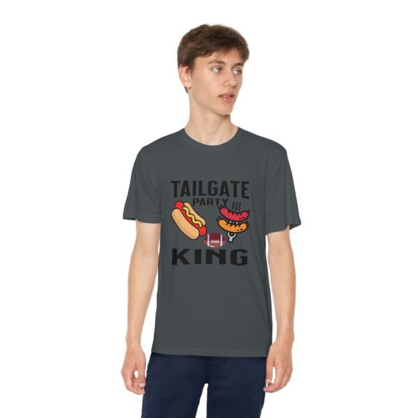 TailGate Party King, Youth Competitor Tee - Image 13