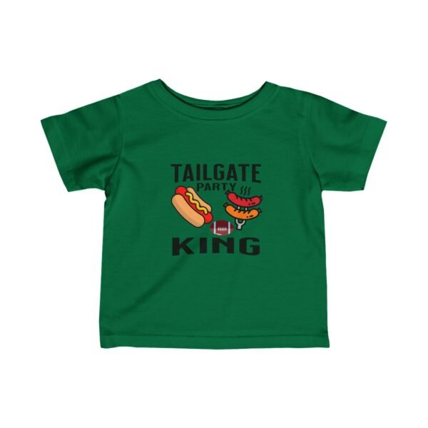 Tailgate Party King, Infant Fine Jersey Tee - Image 19