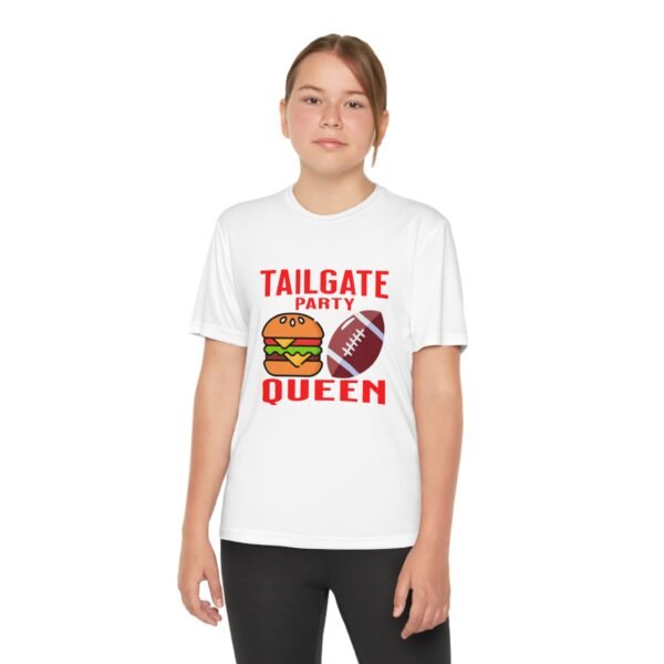 Tailgate Party Queen, Youth Competitor Tee - Image 5