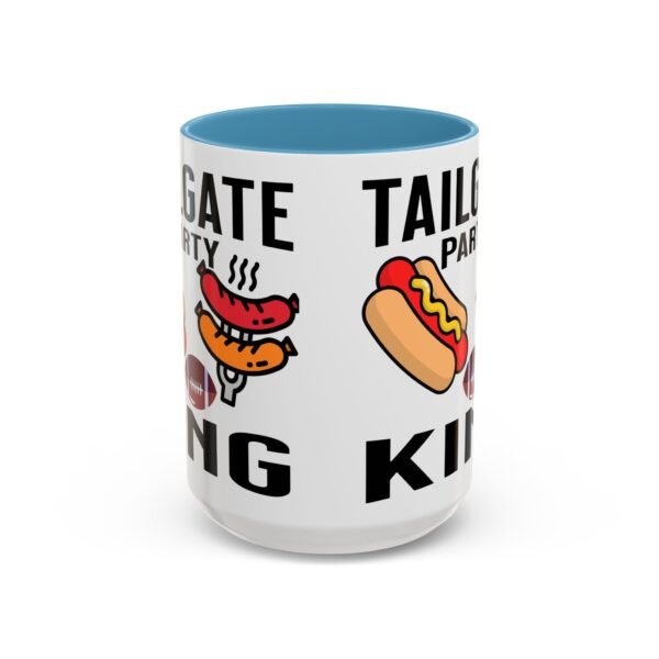 TailGate Party King, Accent Coffee Mug (11, 15oz) - Image 56