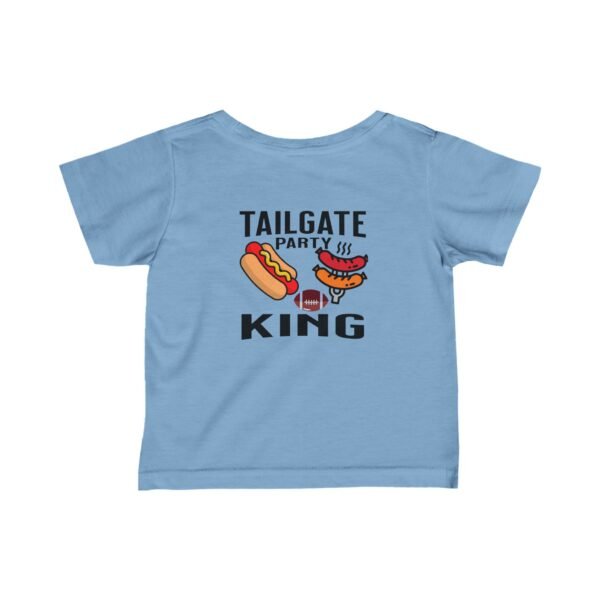 Tailgate Party King, Infant Fine Jersey Tee - Image 23