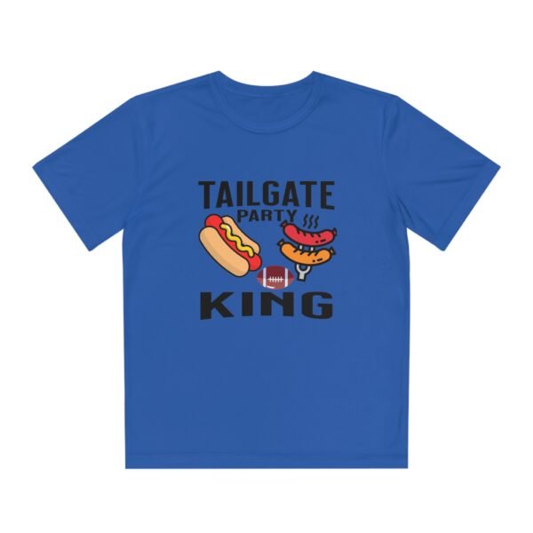 TailGate Party King, Youth Competitor Tee - Image 66