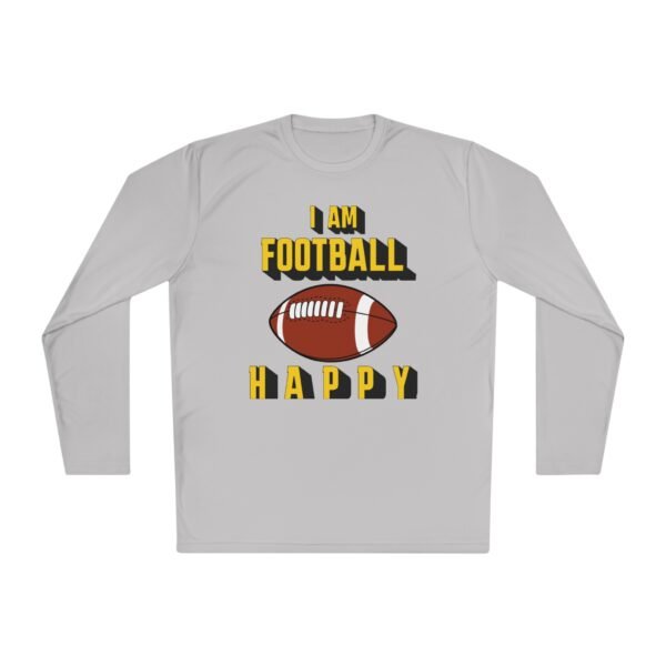 Football Happy, Unisex Lightweight Long Sleeve Tee