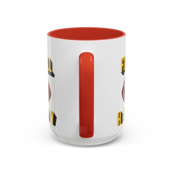 Football Happy, Accent Coffee Mug (11, 15oz) - Image 4