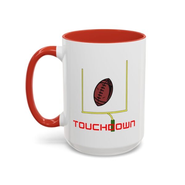 TouchDown, Accent Coffee Mug (11, 15oz) - Image 4