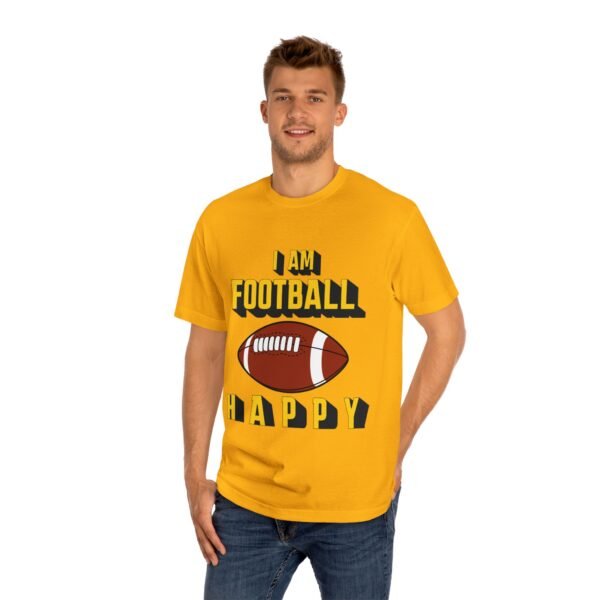 Football Happy, Unisex Classic Tee - Image 16