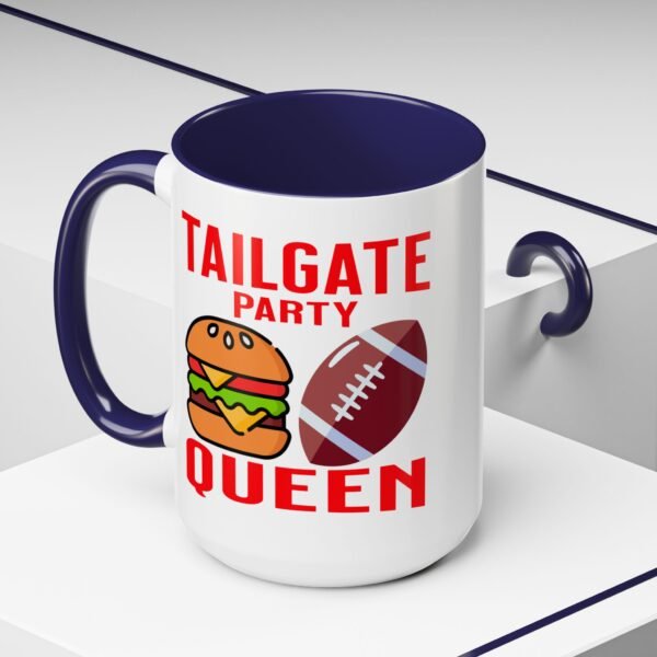 TailGate Party Queen, Accent Coffee Mug (11, 15oz) - Image 42