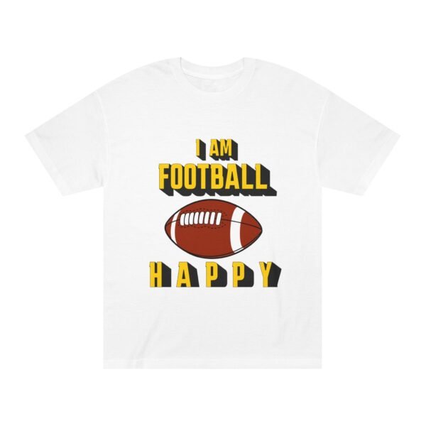 Football Happy, Unisex Classic Tee - Image 2