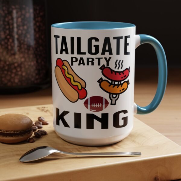 TailGate Party King, Accent Coffee Mug (11, 15oz) - Image 55