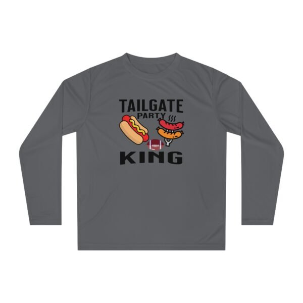 TailGate Party King, Unisex Performance Long Sleeve Shirt - Image 10