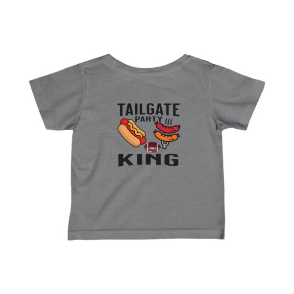 Tailgate Party King, Infant Fine Jersey Tee - Image 26