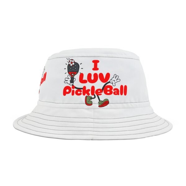 I Luv PickleBall, Bucket Hat (AOP) - Image 2