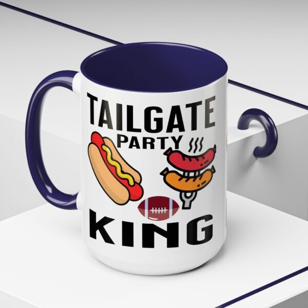 TailGate Party King, Accent Coffee Mug (11, 15oz) - Image 42