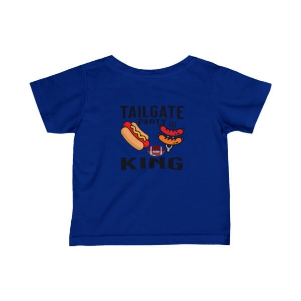 Tailgate Party King, Infant Fine Jersey Tee - Image 29