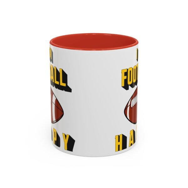 Football Happy, Accent Coffee Mug (11, 15oz) - Image 26