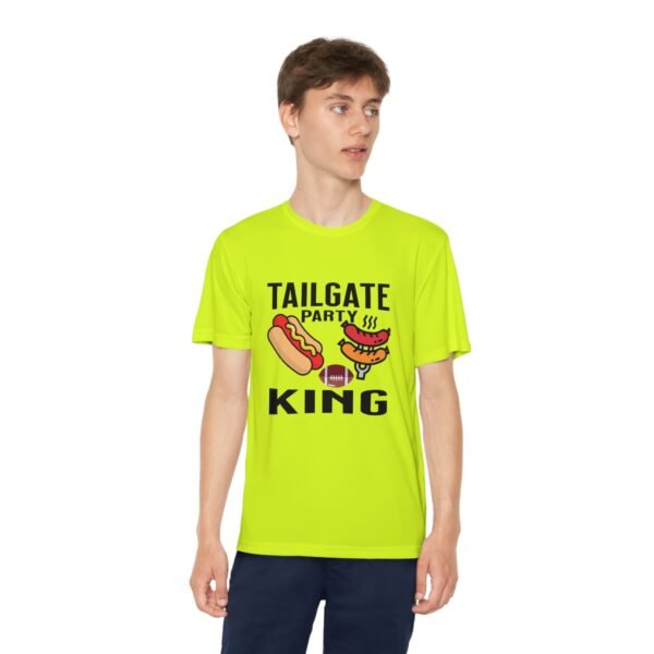 TailGate Party King, Youth Competitor Tee - Image 33