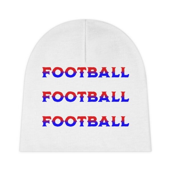 Football, Baby Beanie (AOP) - Image 2