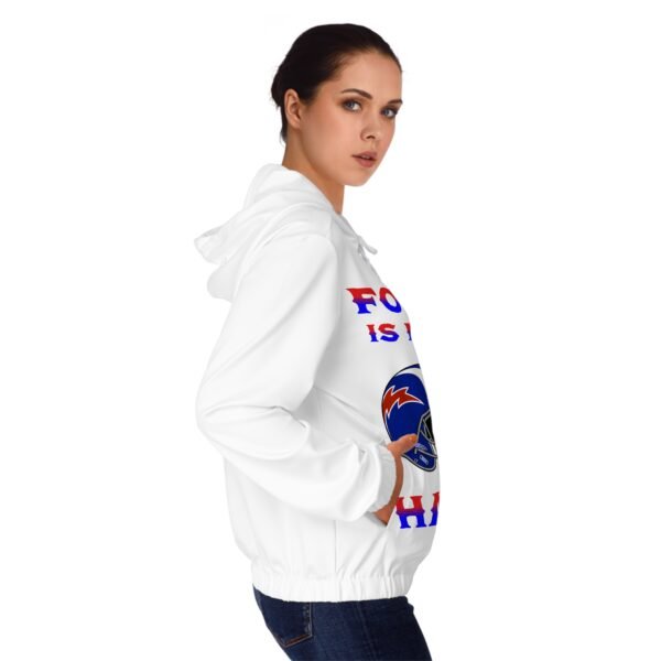 Football, Women’s Full-Zip Hoodie (AOP) - Image 24