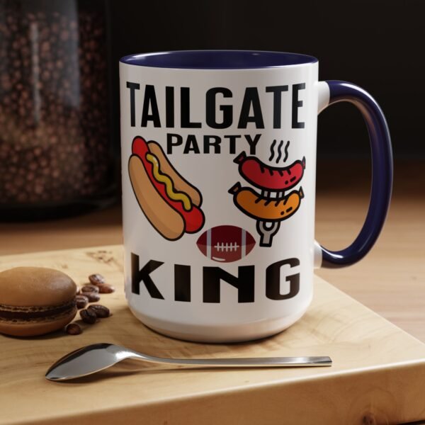 TailGate Party King, Accent Coffee Mug (11, 15oz) - Image 37