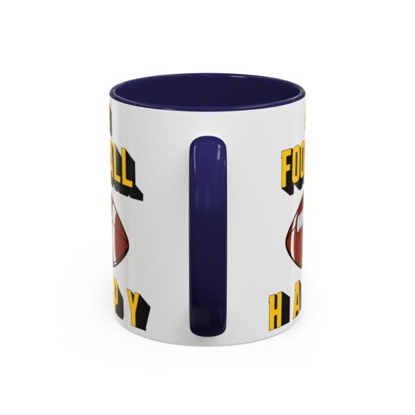 Football Happy, Accent Coffee Mug (11, 15oz) - Image 16