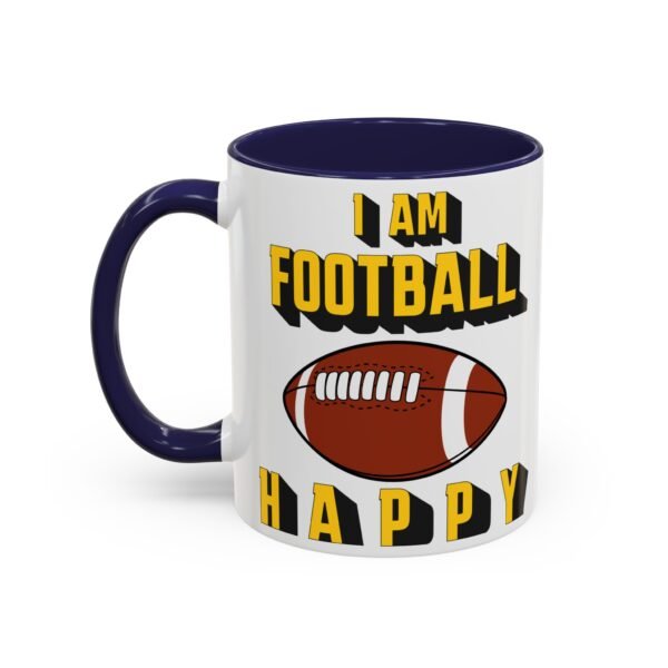 Football Happy, Accent Coffee Mug (11, 15oz) - Image 15