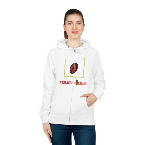 TouchDown, Women's Zip Hoodie - Image 4