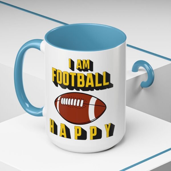 Football Happy, Accent Coffee Mug (11, 15oz) - Image 60