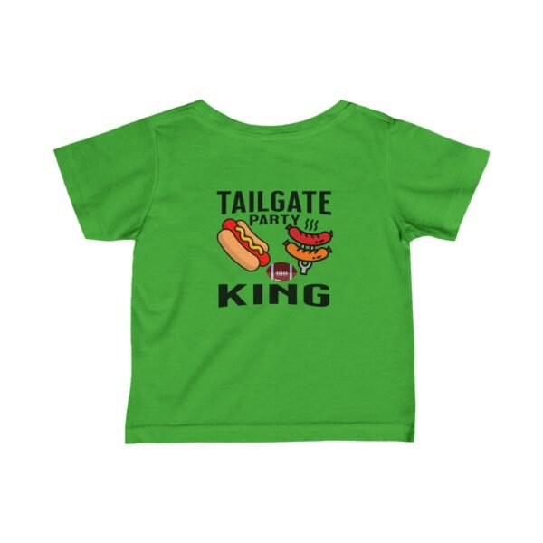 Tailgate Party King, Infant Fine Jersey Tee - Image 17