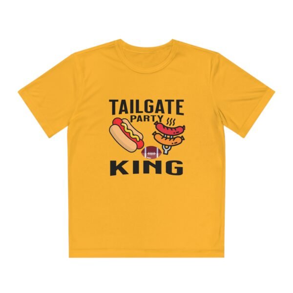 TailGate Party King, Youth Competitor Tee - Image 26