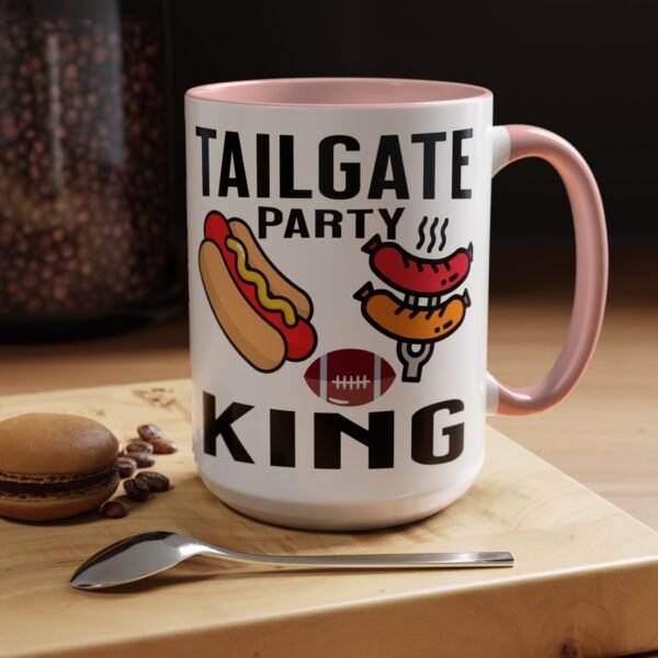 TailGate Party King, Accent Coffee Mug (11, 15oz) - Image 43