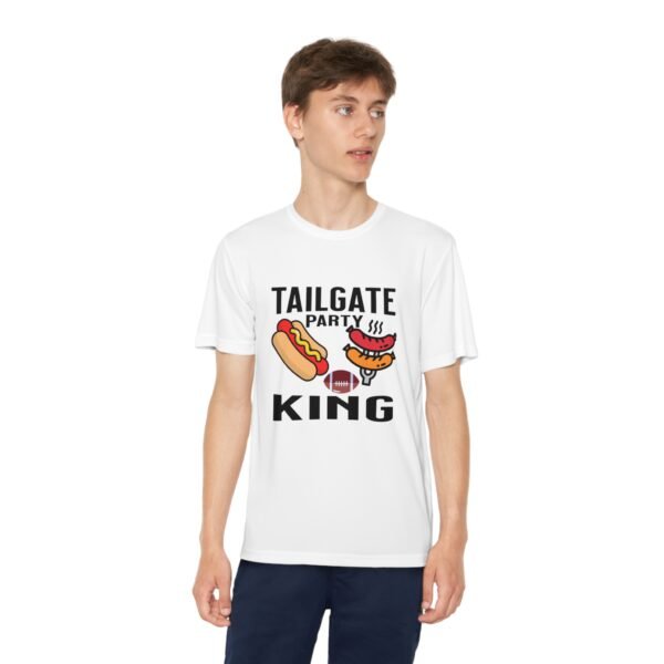 TailGate Party King, Youth Competitor Tee - Image 5