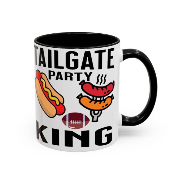 TailGate Party King, Accent Coffee Mug (11, 15oz) - Image 9