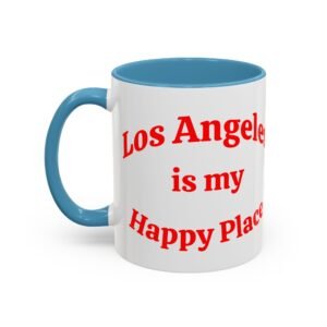 Los Angeles is my Happy Place, Accent Coffee Mug (11, 15oz)