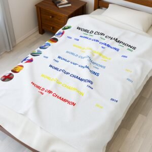 World Cup Champions, Velveteen Plush Blanket