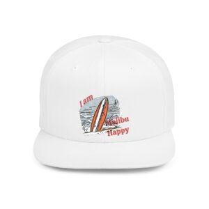 I am Malibu Happy, Flat Bill Snapback
